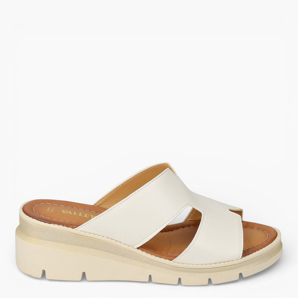 Mules femme en nappa  