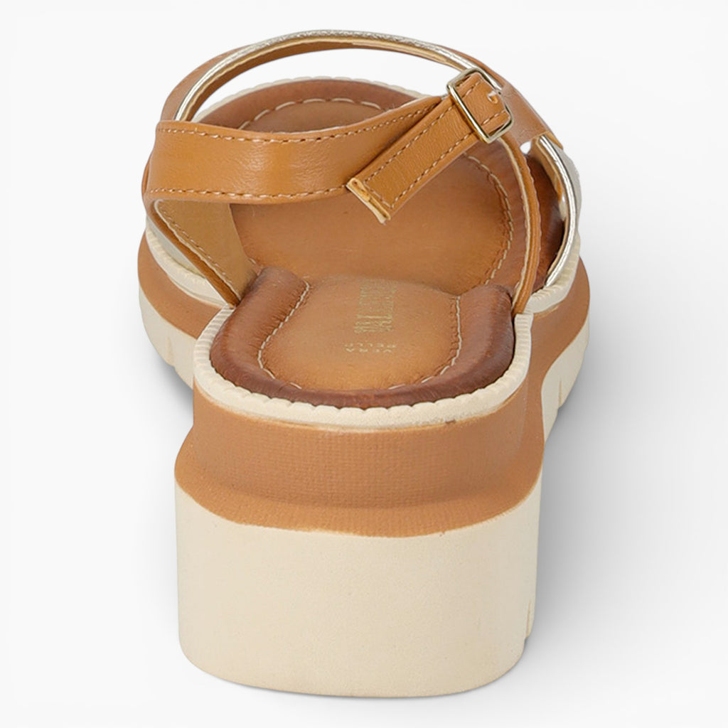 Sandales femme en nappa  