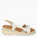 Sandales femme en nappa  