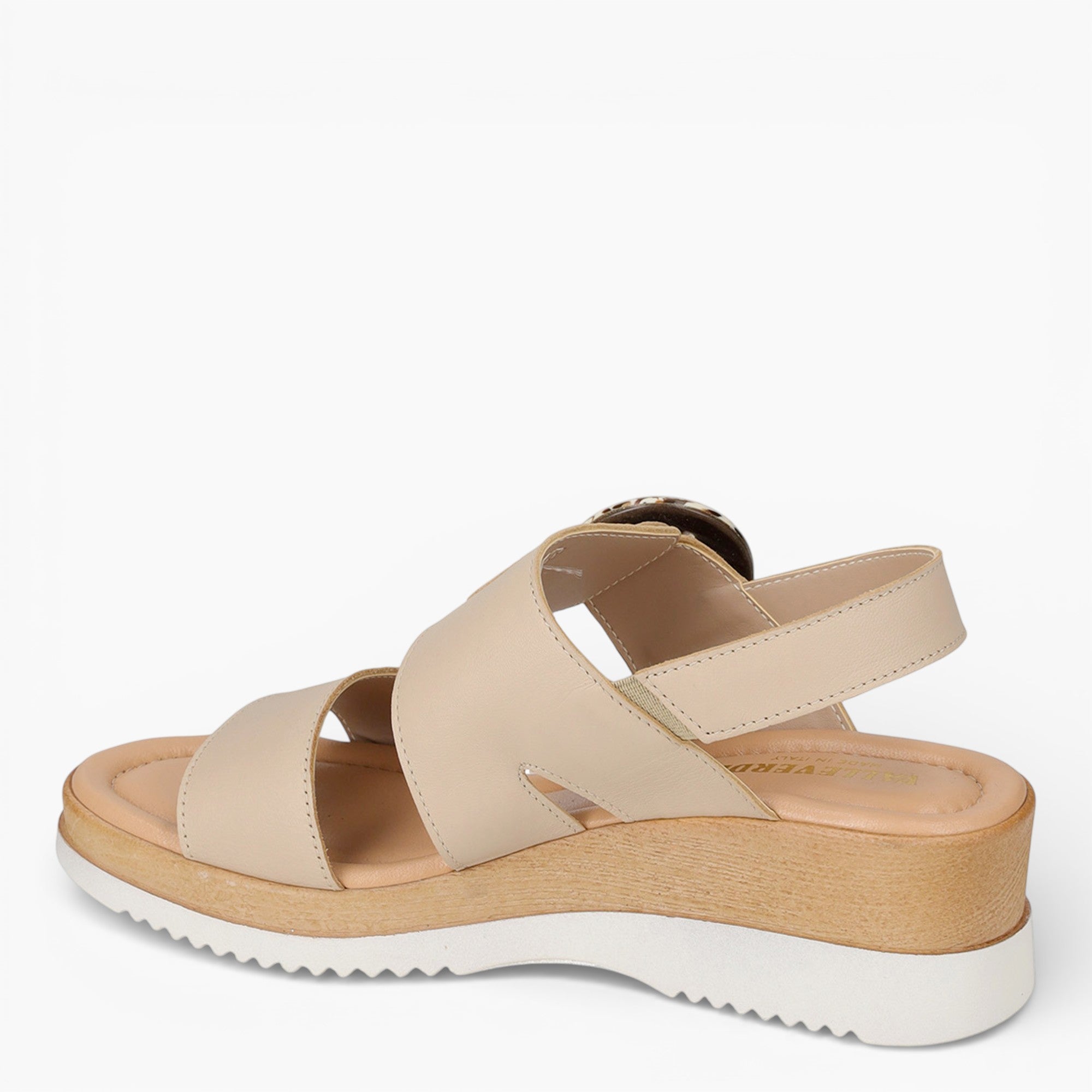 Sandales femme en nappa  