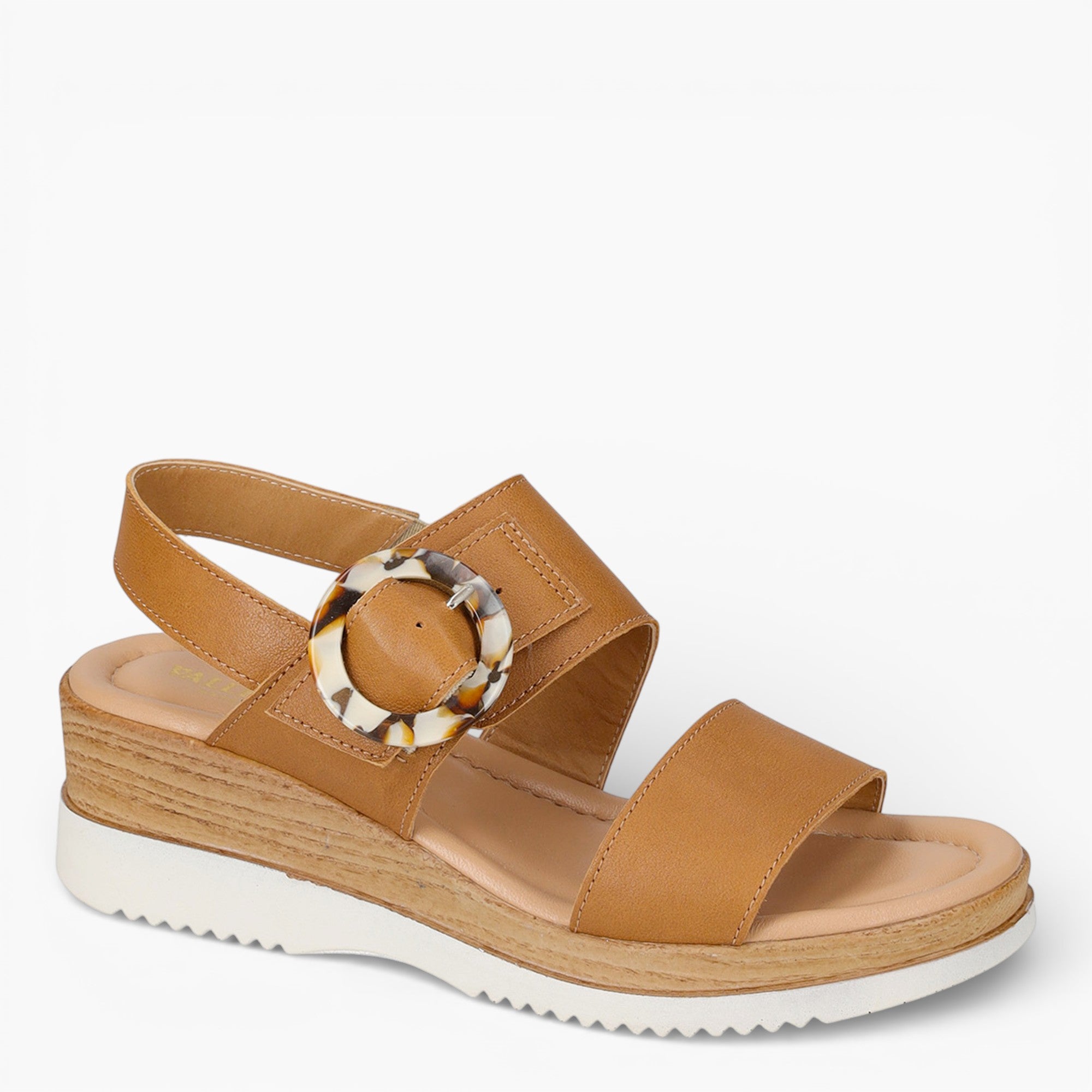 Sandales femme en nappa  