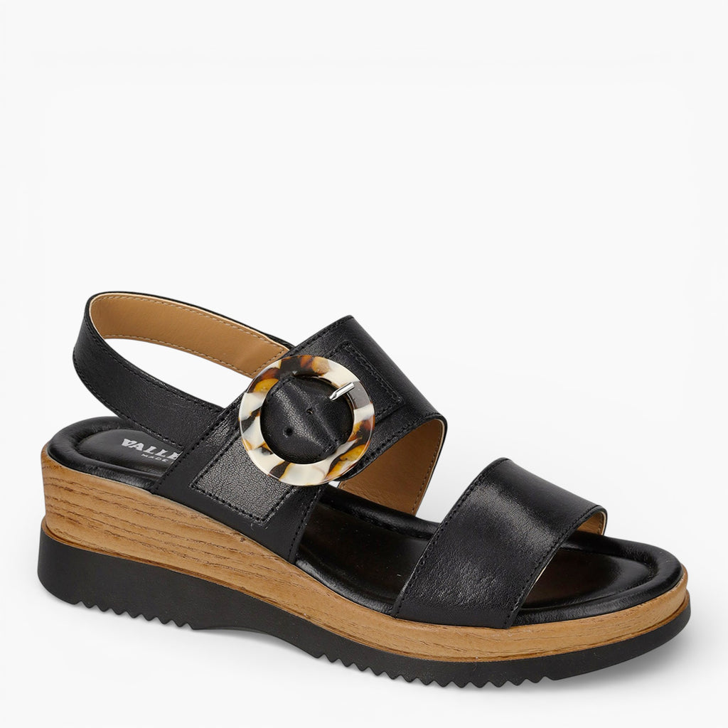 Sandales femme en nappa  