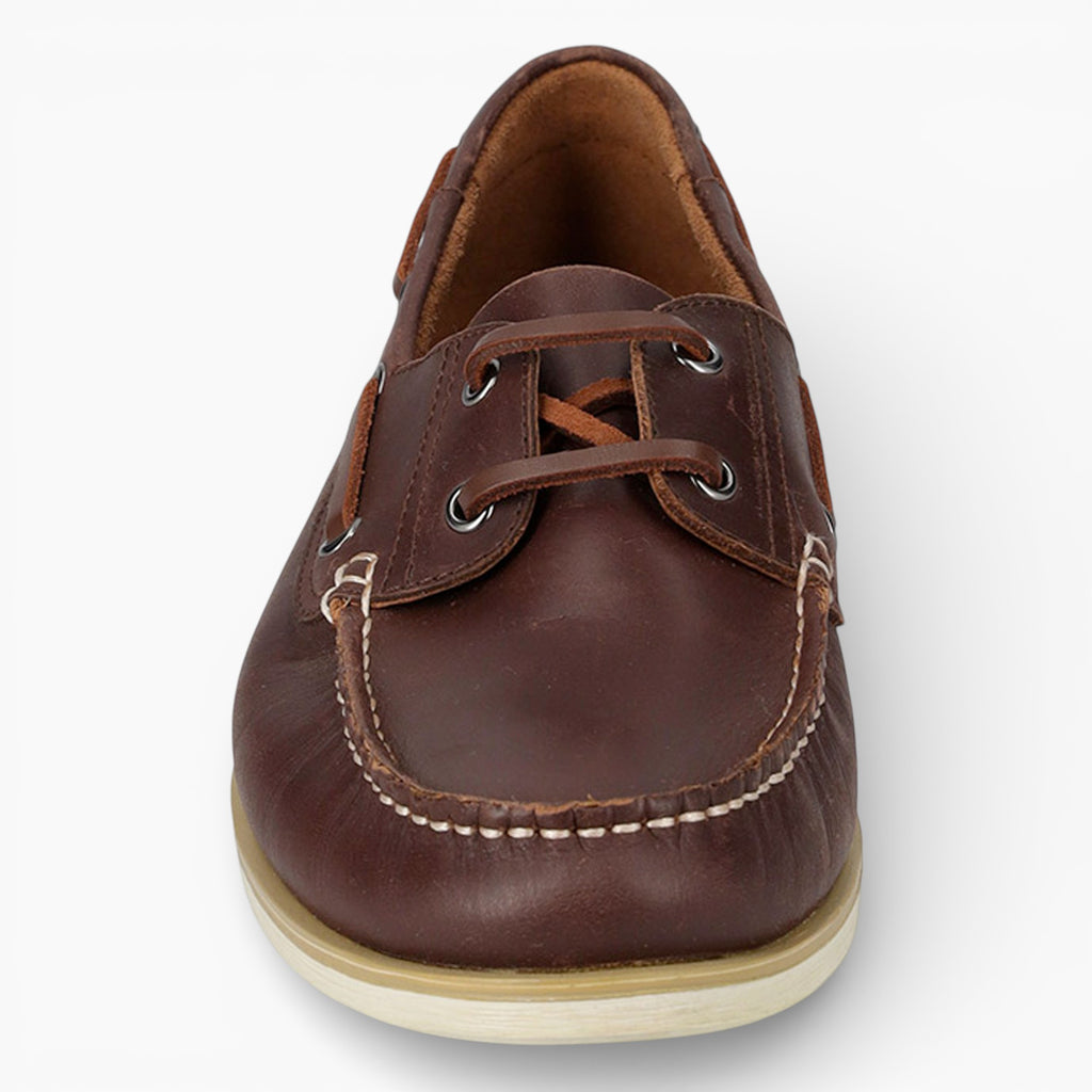 Mocassins homme en cuir nourri  