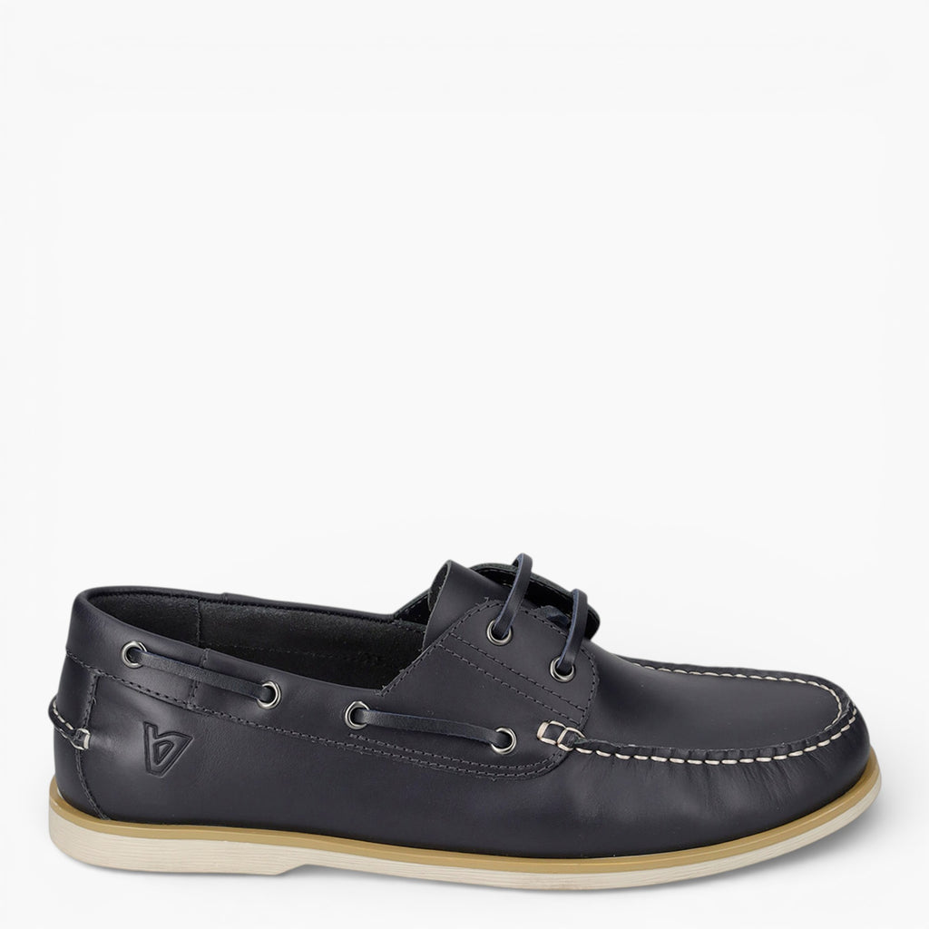 Mocassins homme en cuir nourri