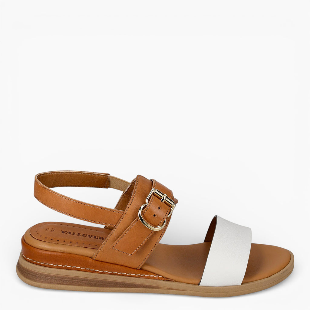 Sandales femme en nappa  