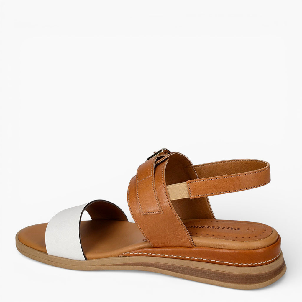Sandales femme en nappa  