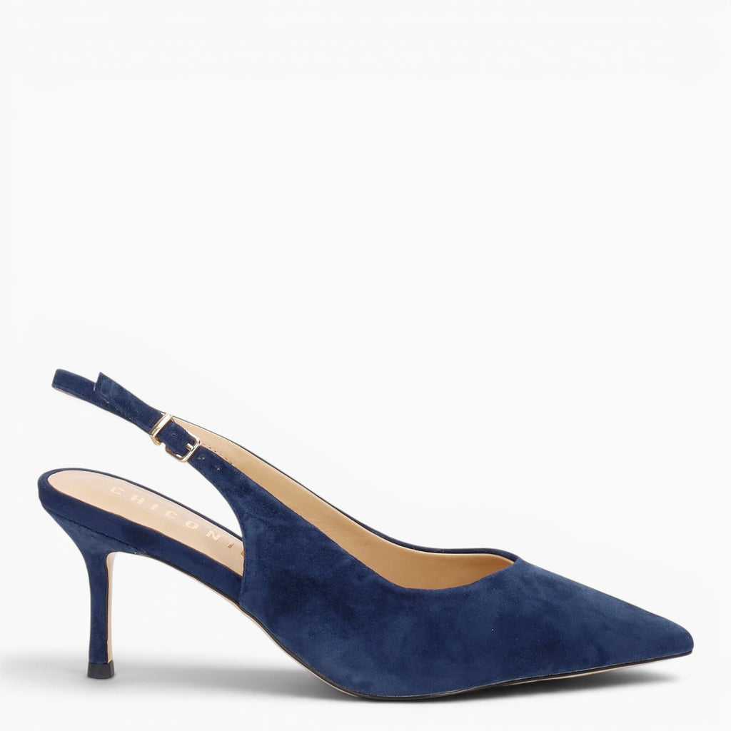 Decollete Donna T70 Camoscio