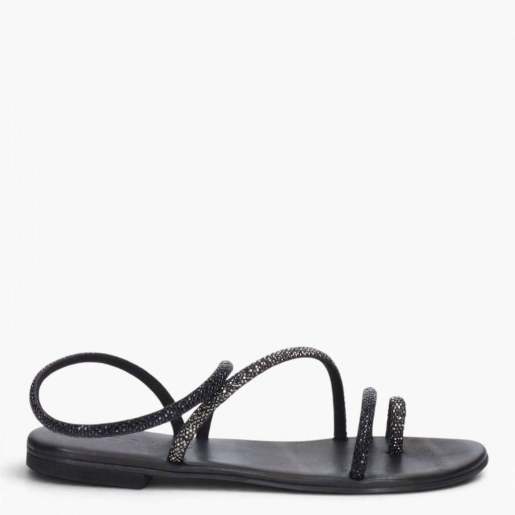 Sandali Donna Strass