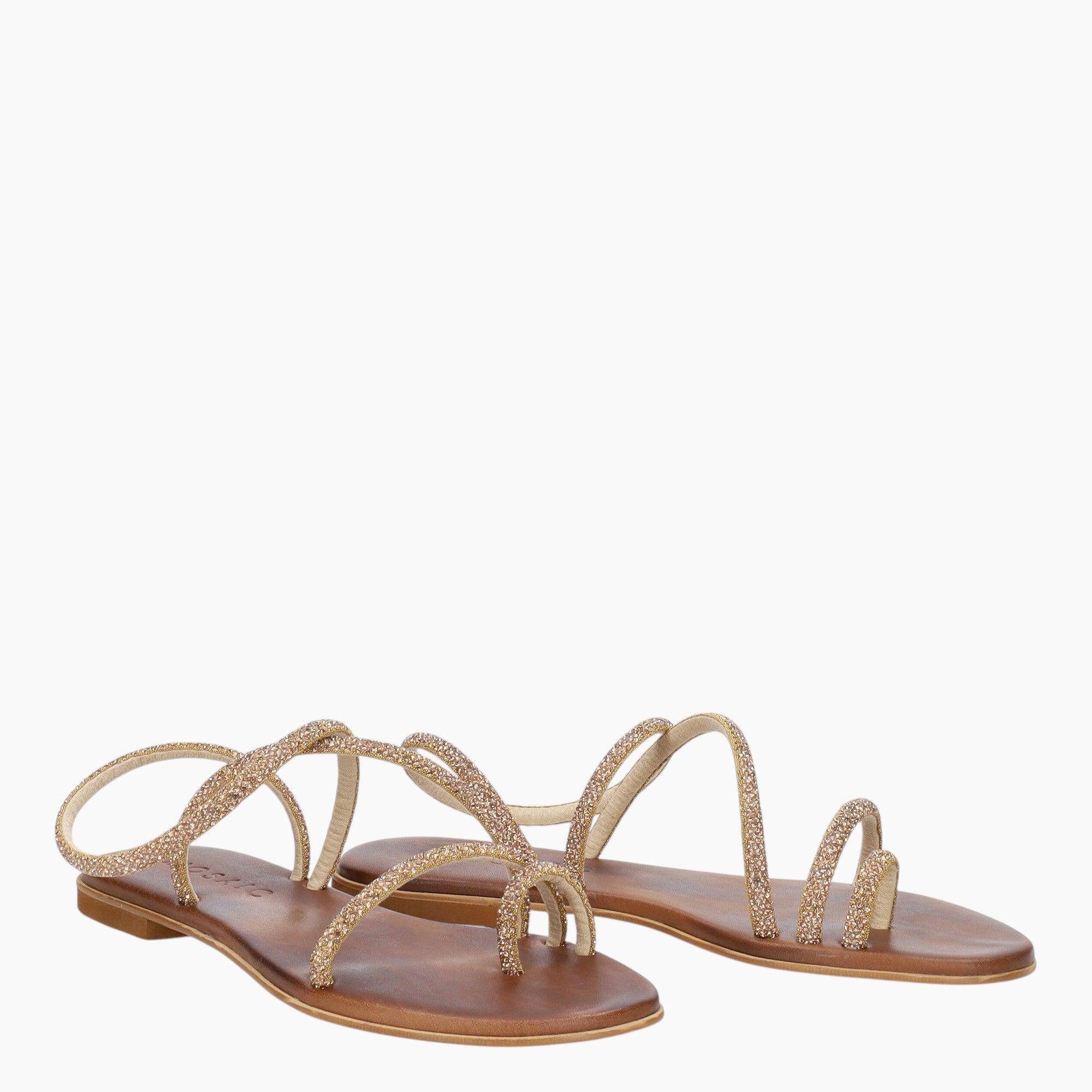 Sandali Donna Strass