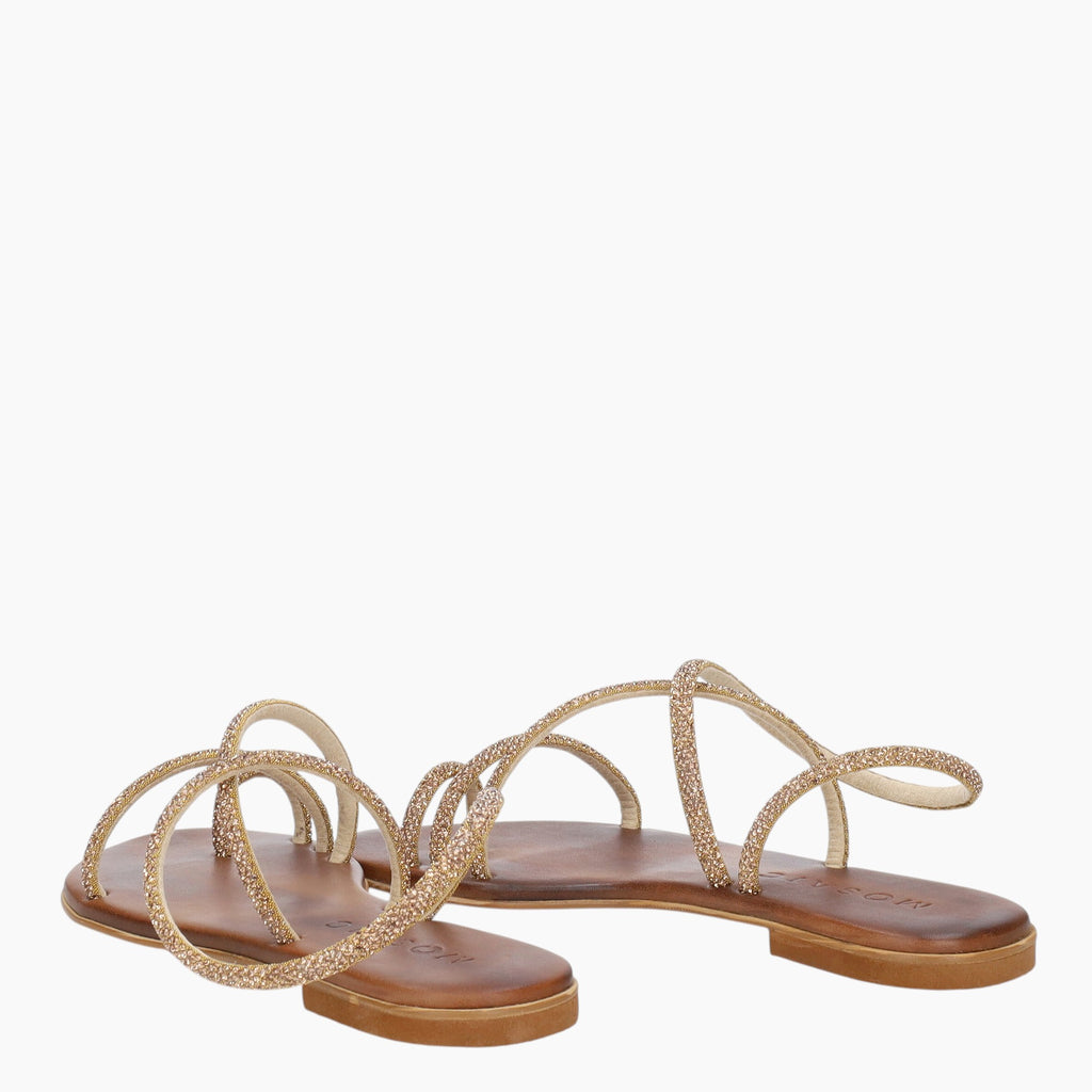 Sandales femme strass