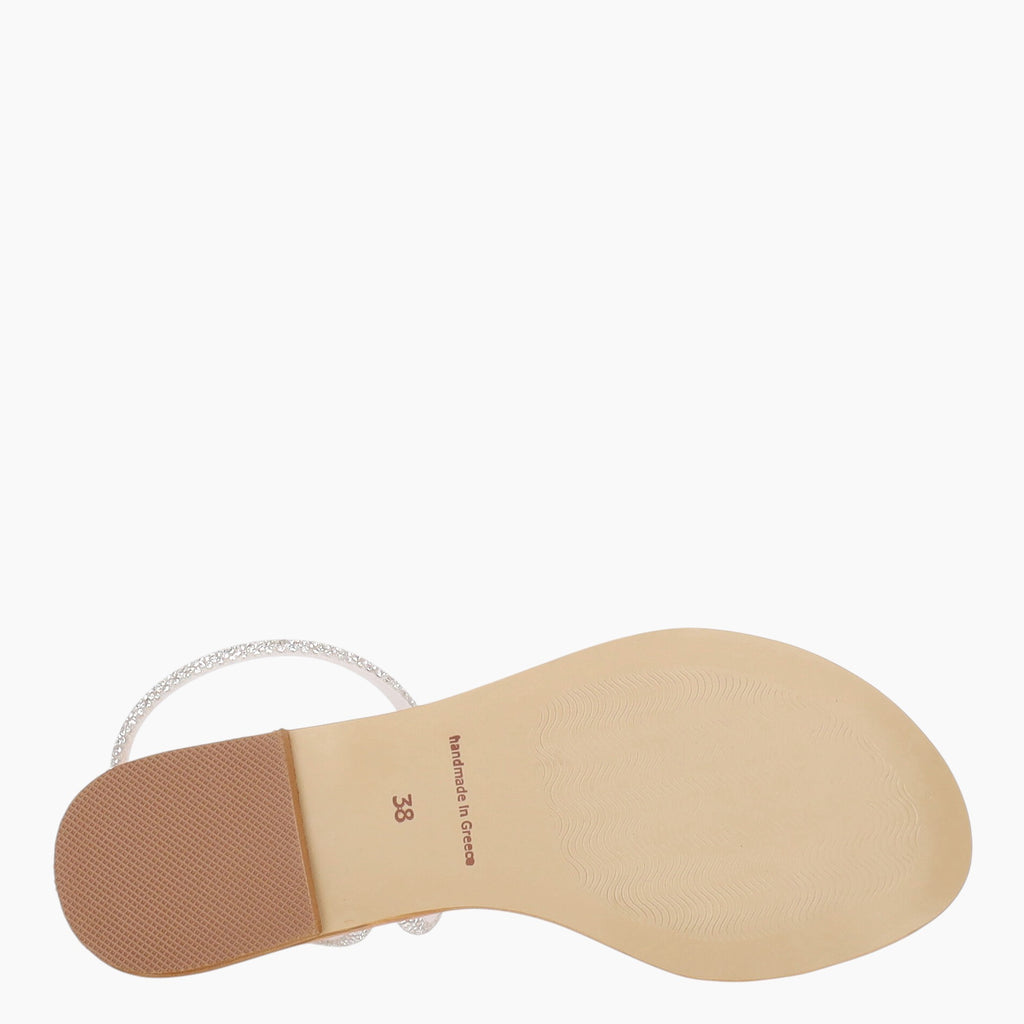 Sandales femme strass