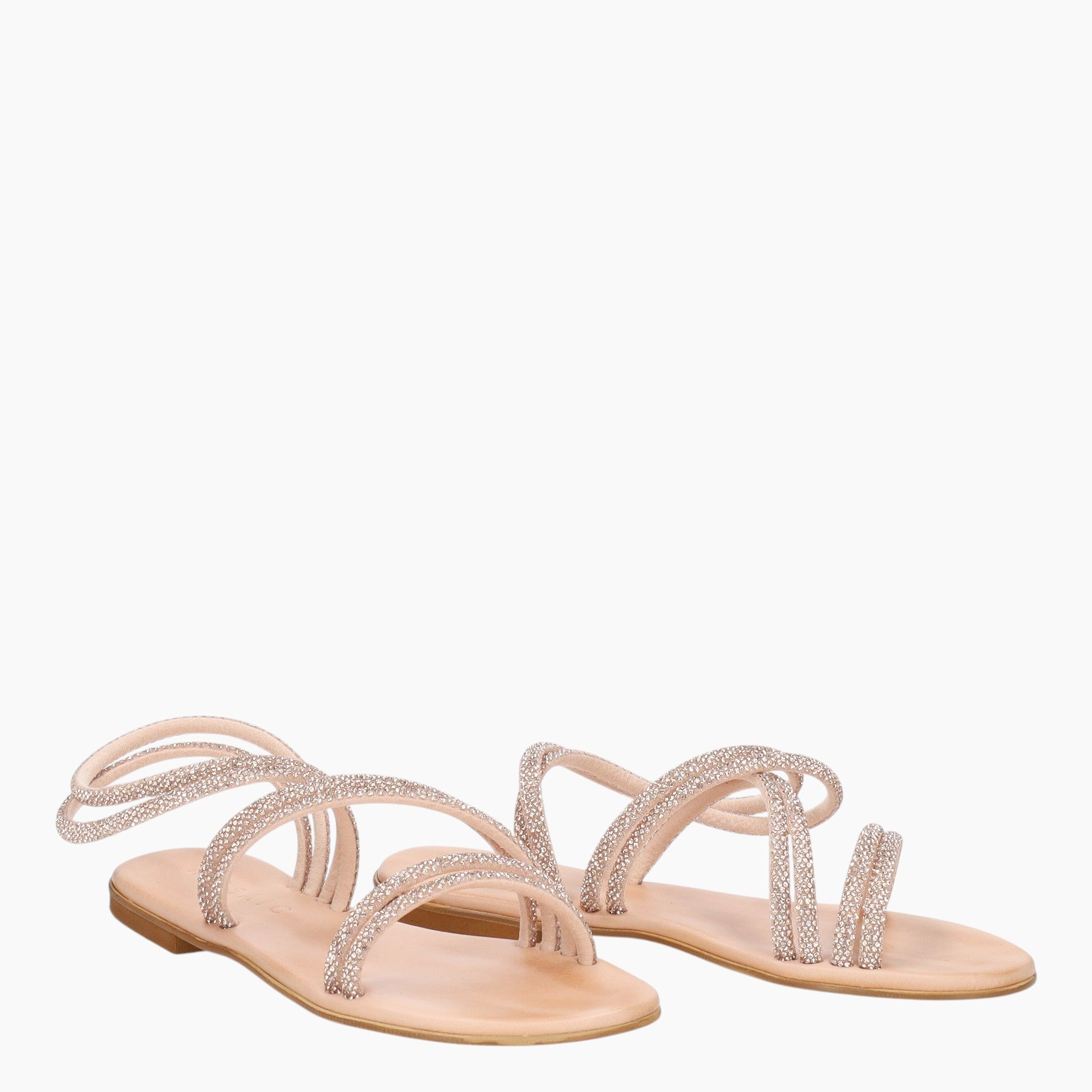 Sandali Donna Strass