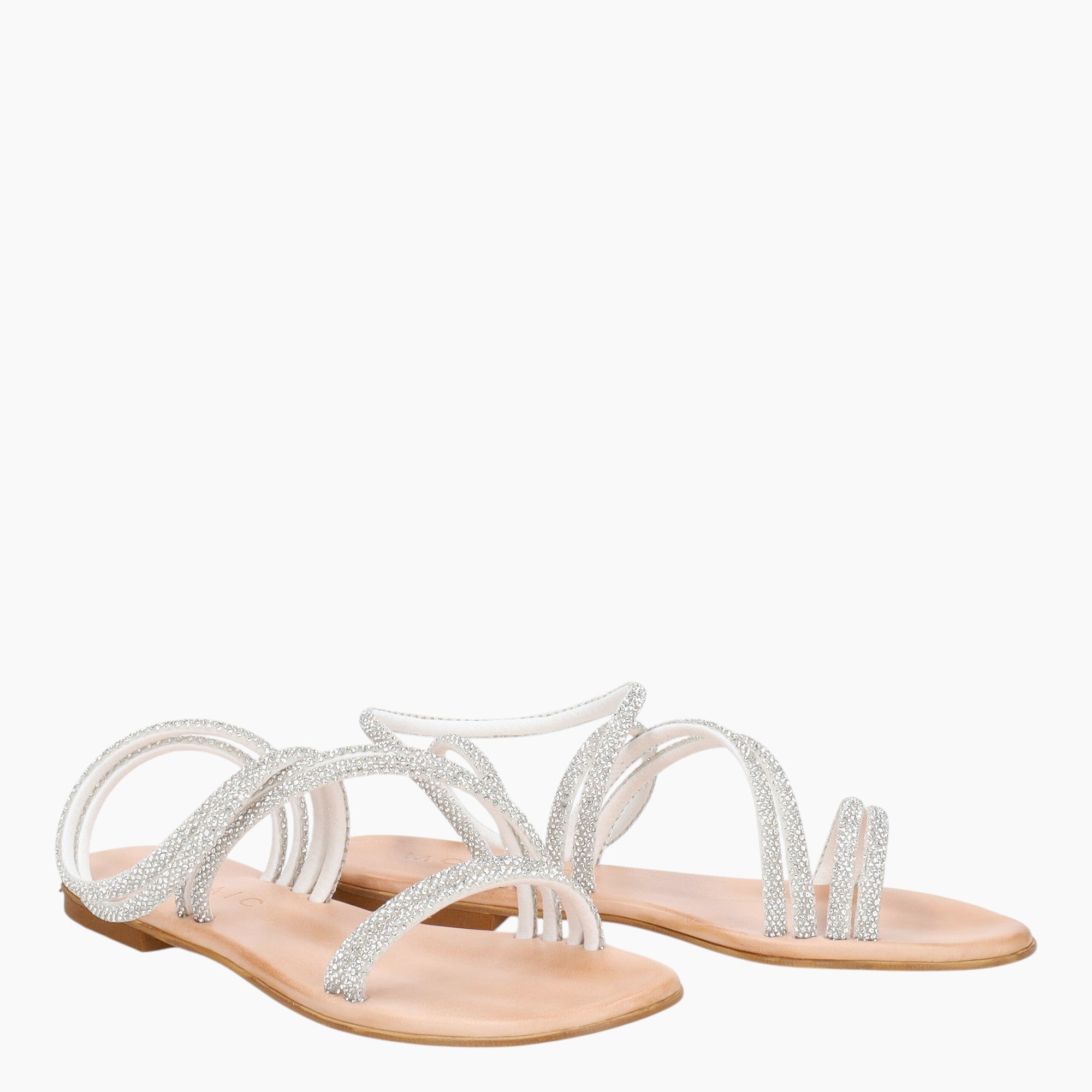 Sandali Donna Strass