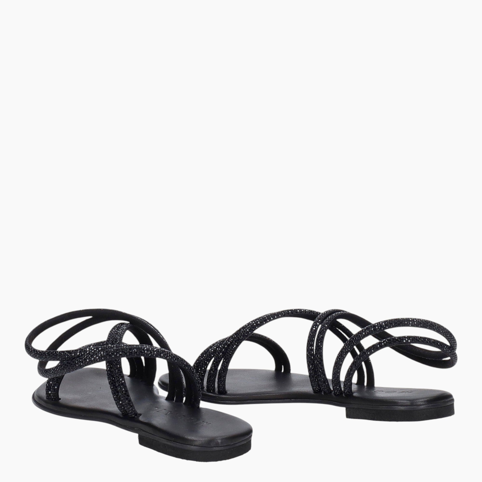 Sandali Donna Strass