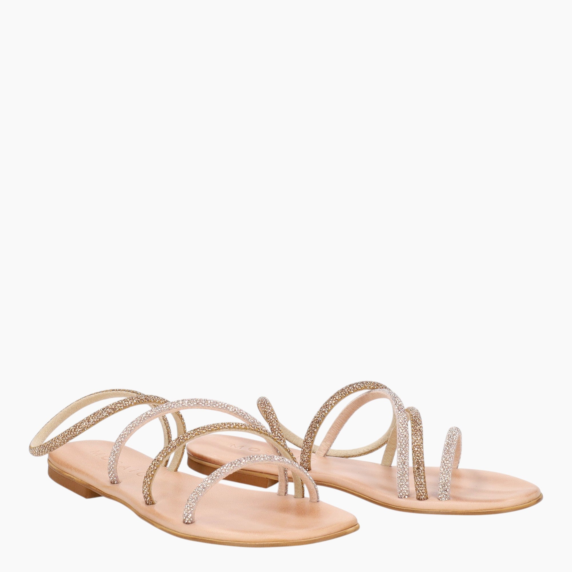 Sandali Donna Strass