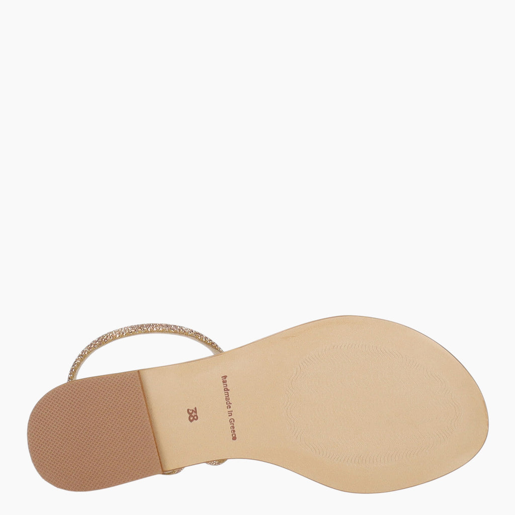 Sandales femme strass