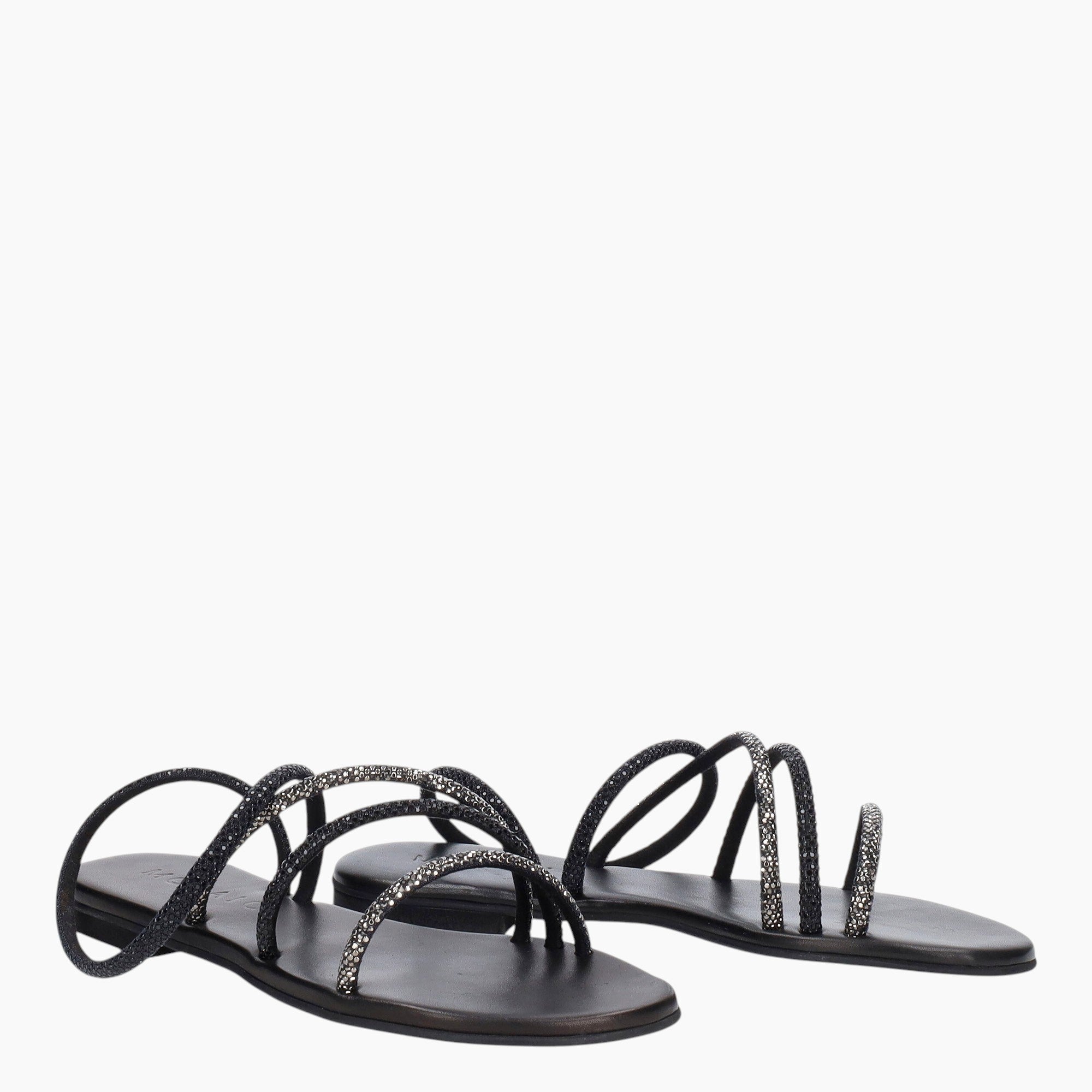 Sandali Donna Strass
