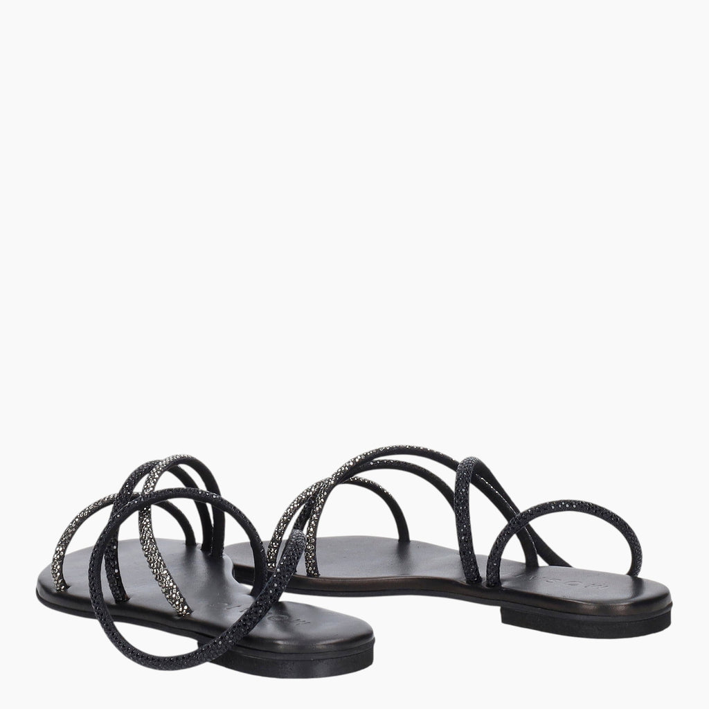 Sandali Donna Strass