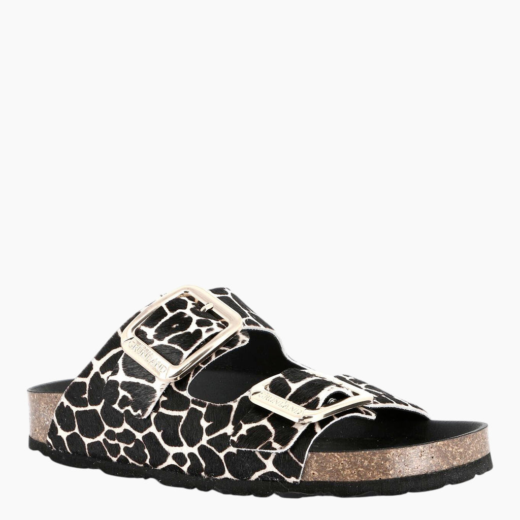 Mules femme motif animalier Enny