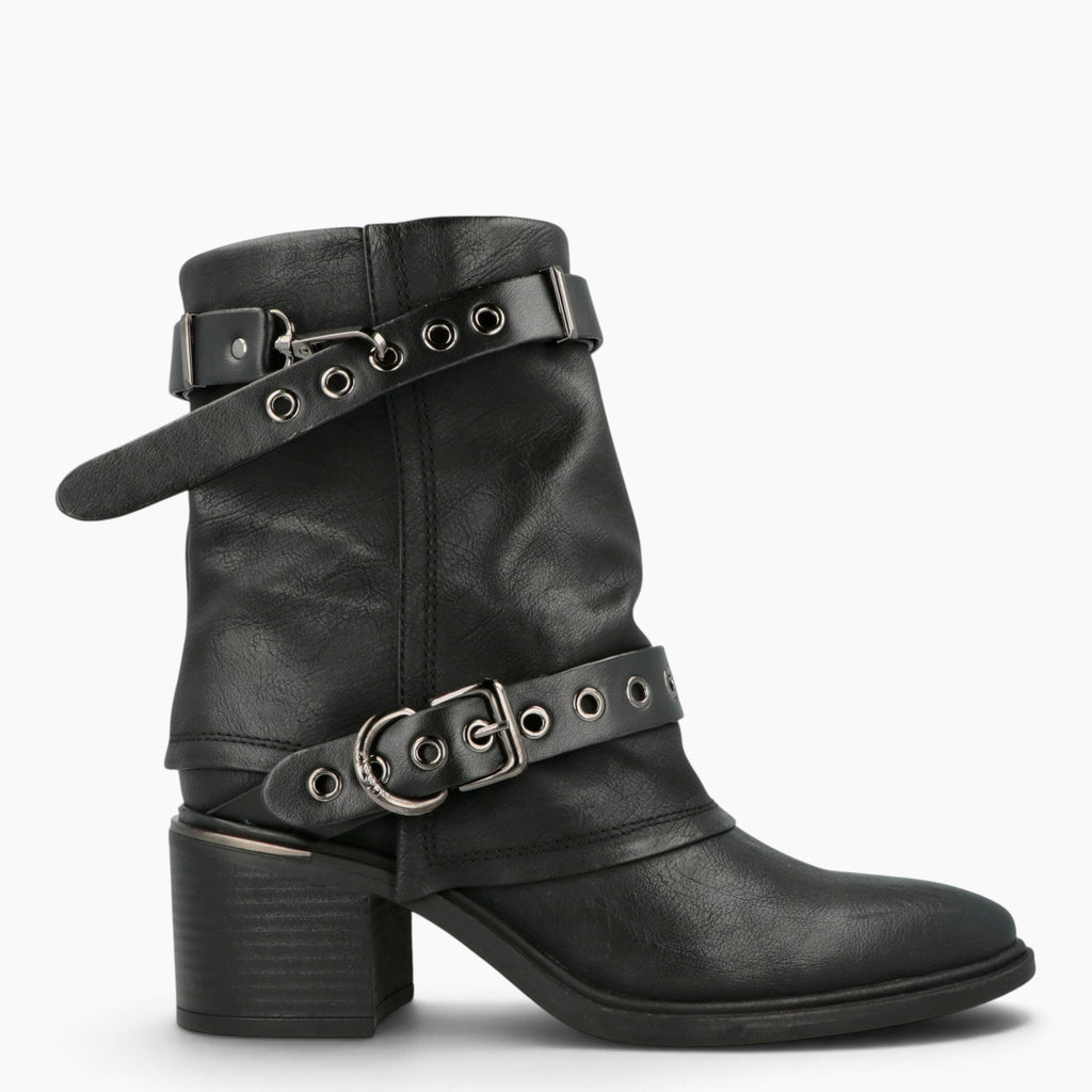 Women's Tex Strap Ankle Boots
