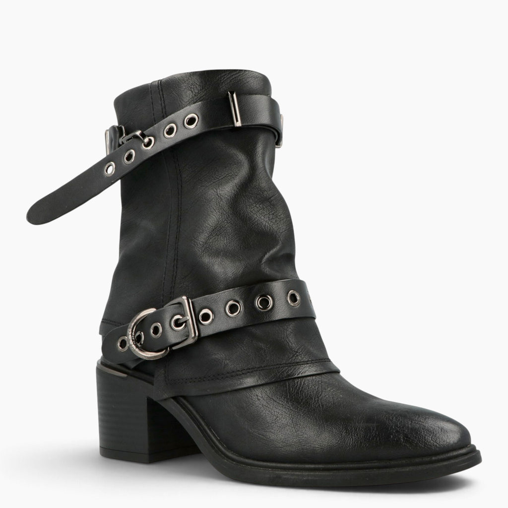 Women's Tex Strap Ankle Boots