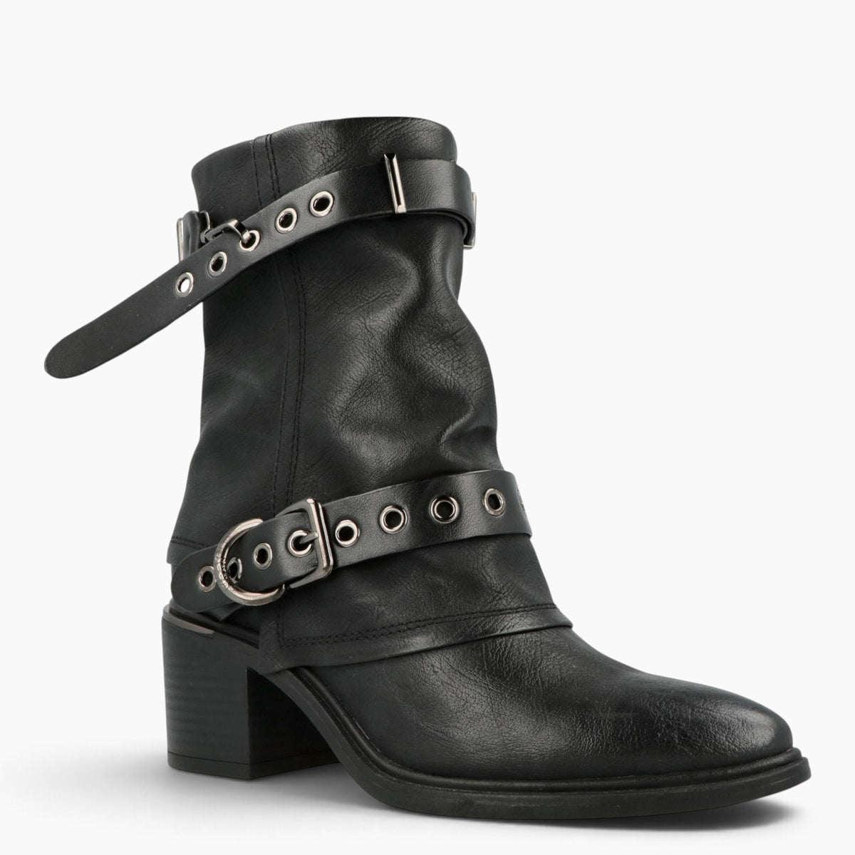 Women's Tex Strap Ankle Boots