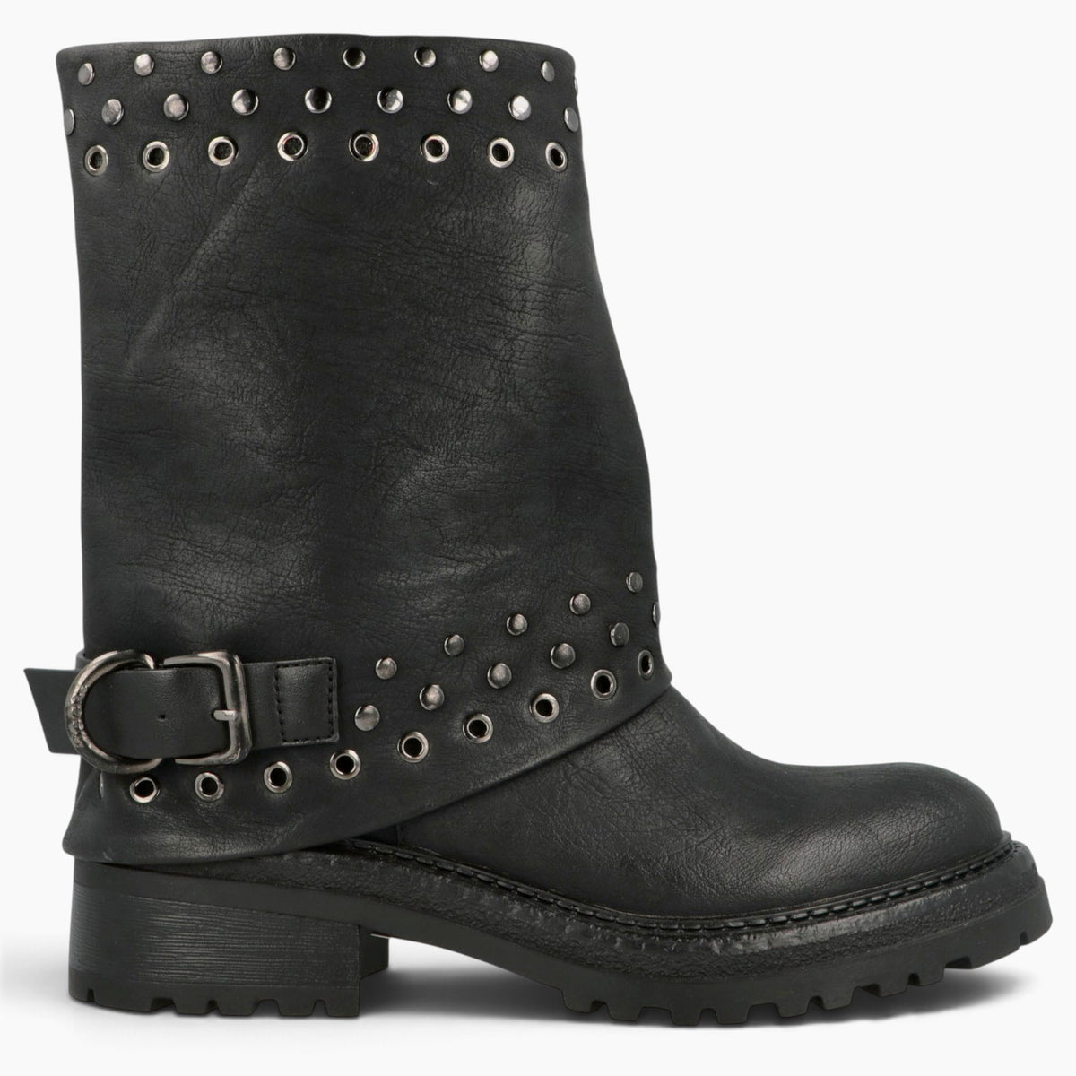Women's Byway Studs Biker Boots