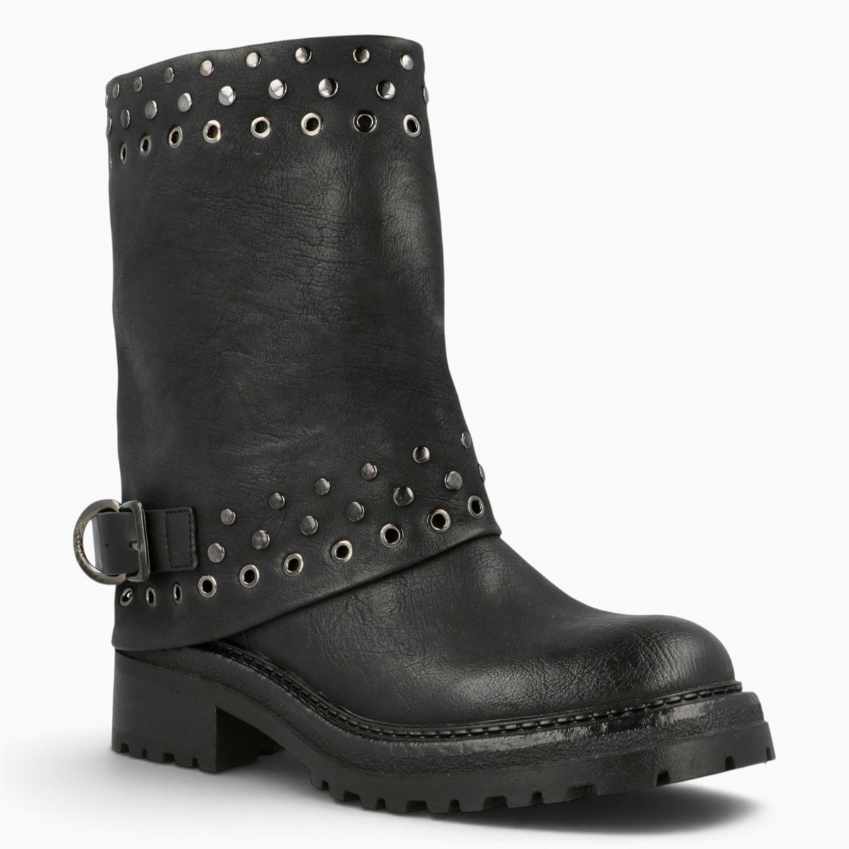 Women's Byway Studs Biker Boots