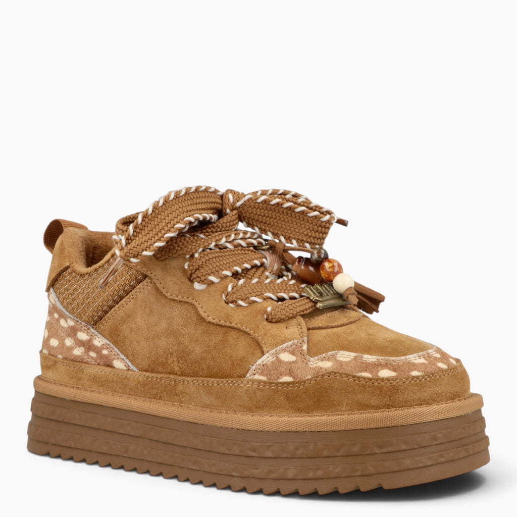 Sneakers Con Pelo Jaydee
