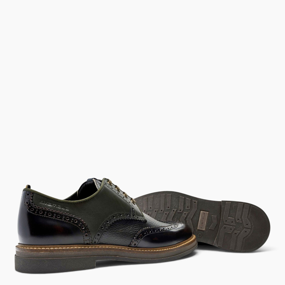 Btr Washed Brogue Uomo