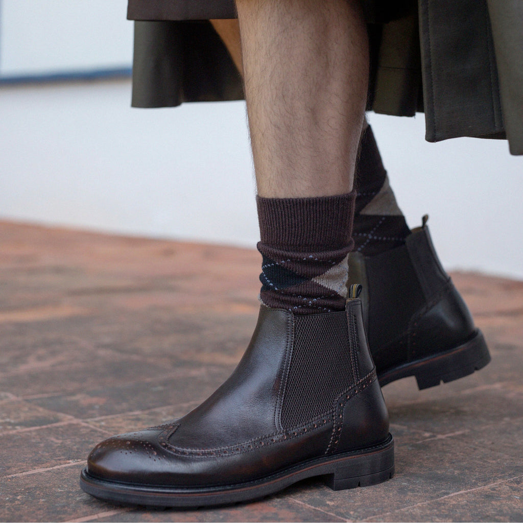 Port Flex Brogue Uomo