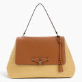 Maggie Straw L Flap Shoulder