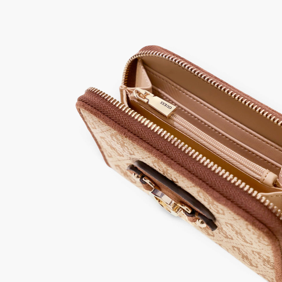 Portefeuille Samantha Slg moyen à fermeture éclair périphérique