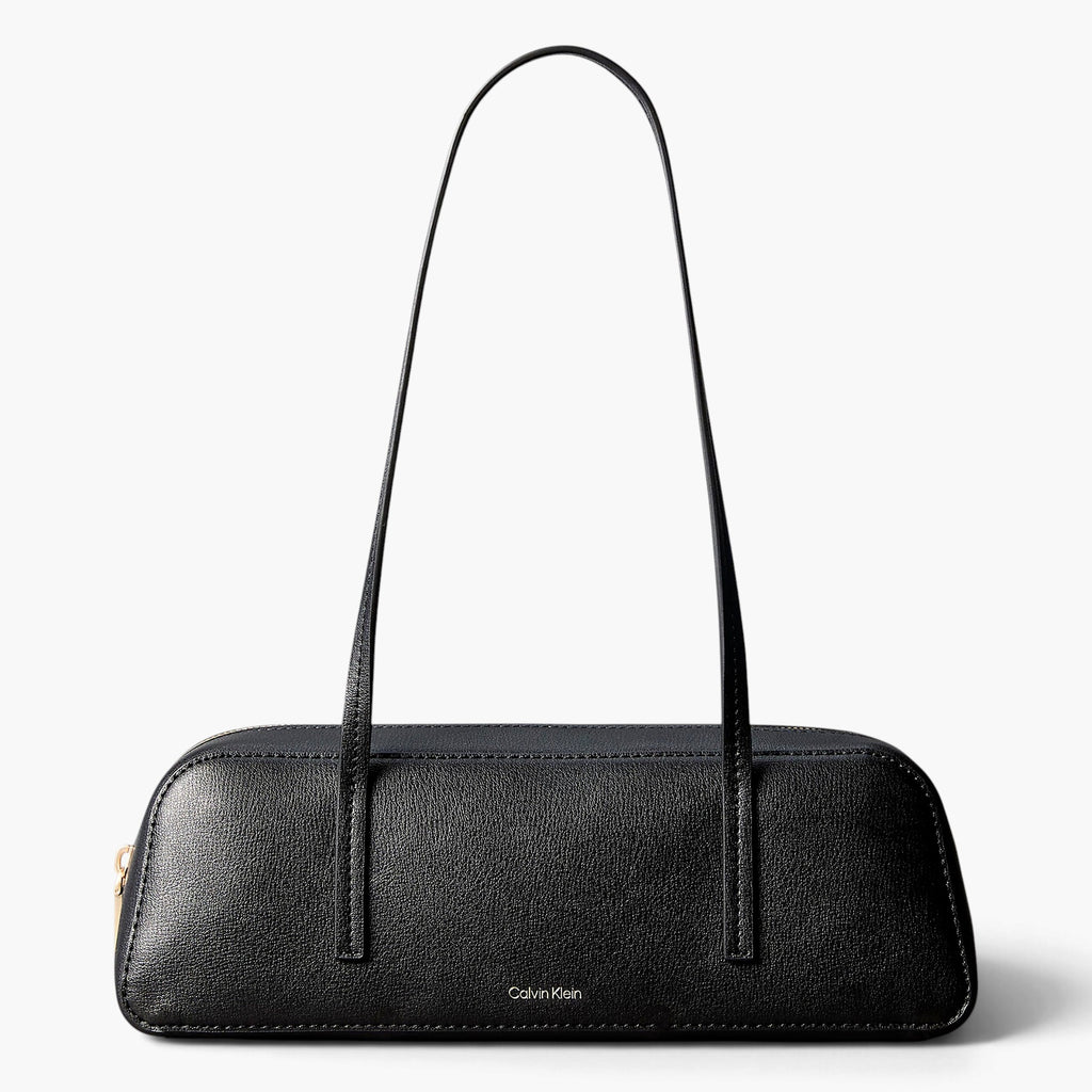 Laminated Logo Shoulder Bag