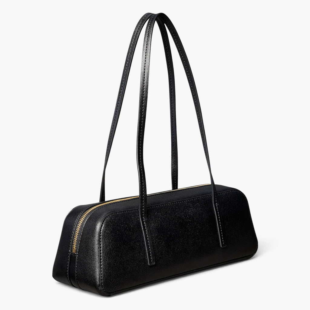 Laminated Logo Shoulder Bag