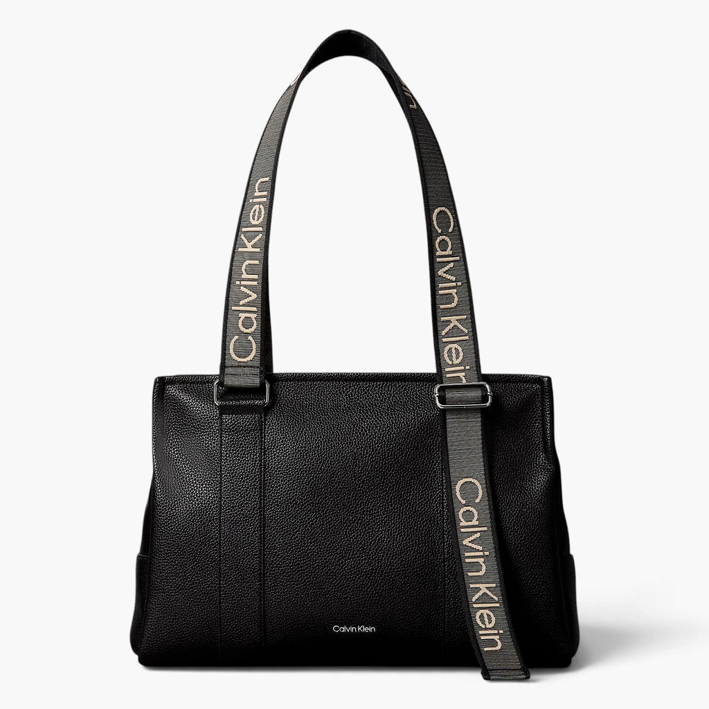 Borsa Tote Tracolla Con Logo