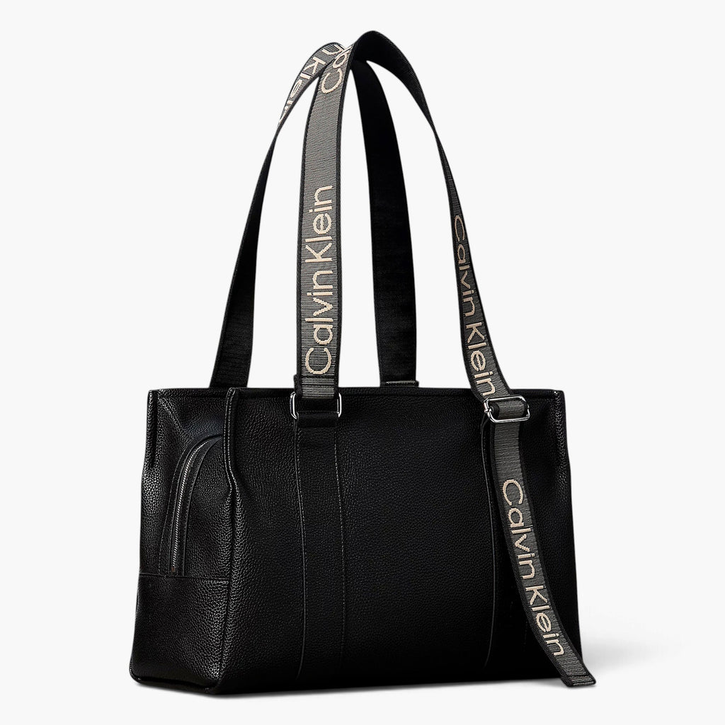 Borsa Tote Tracolla Con Logo