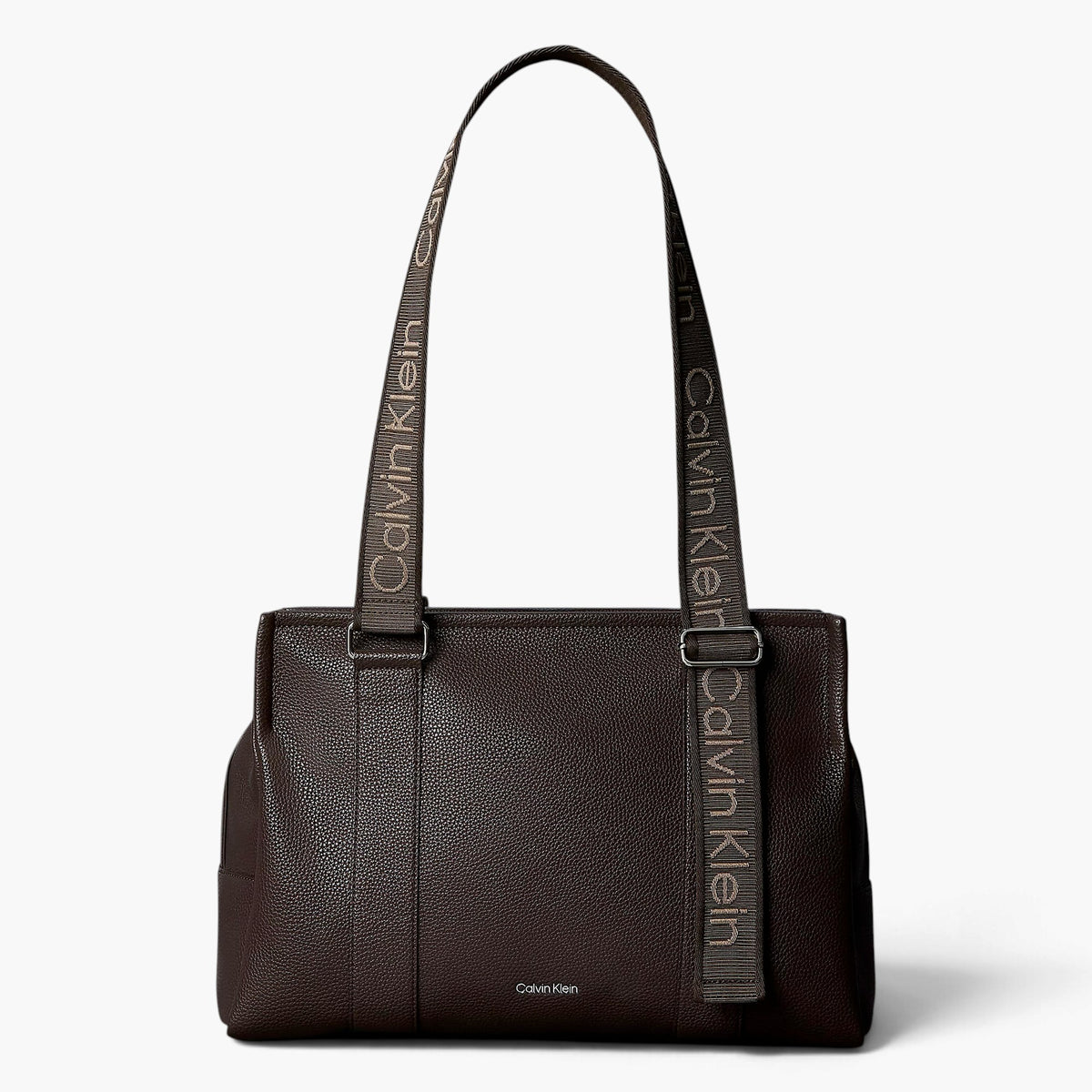 Borsa Tote Tracolla Con Logo