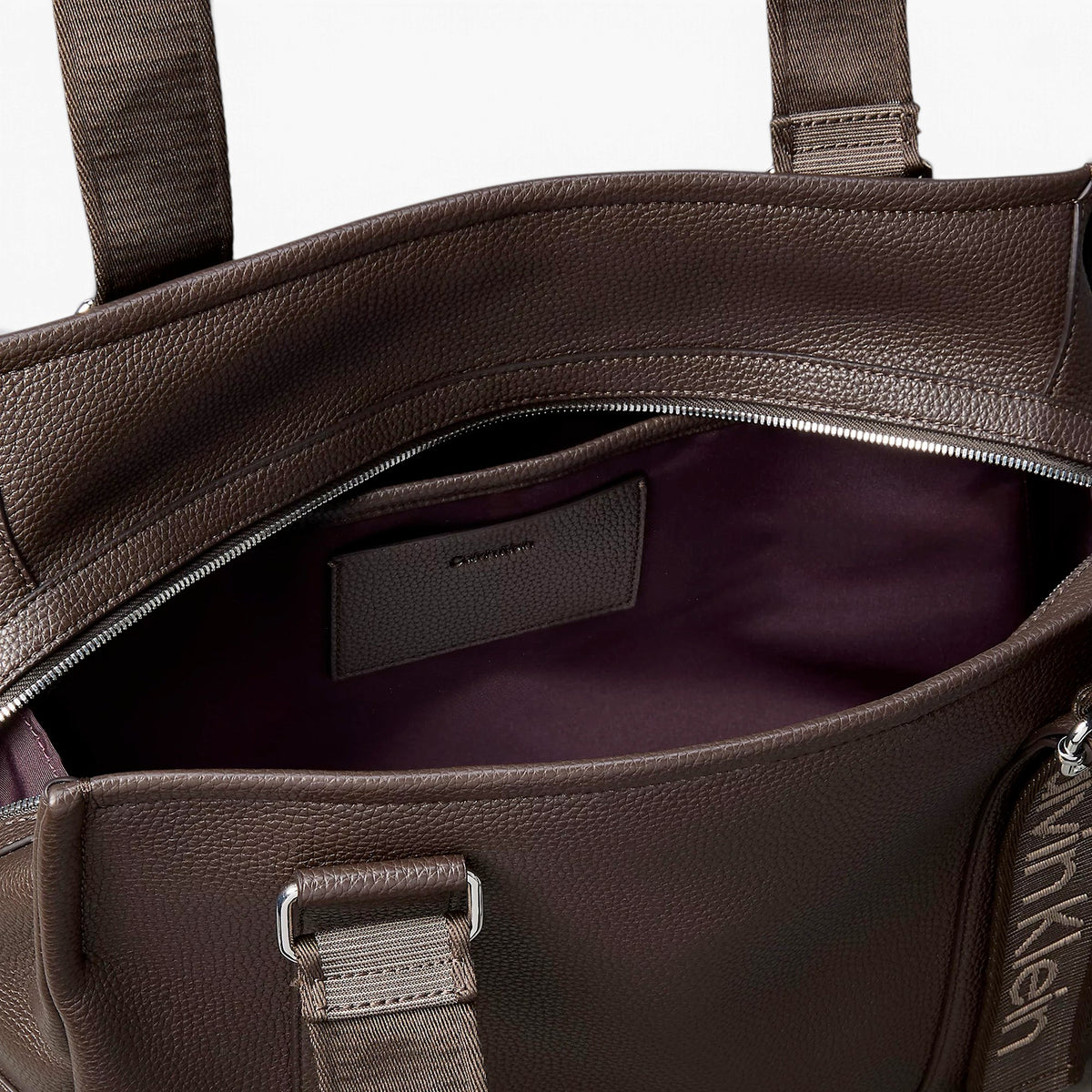 Borsa Tote Tracolla Con Logo