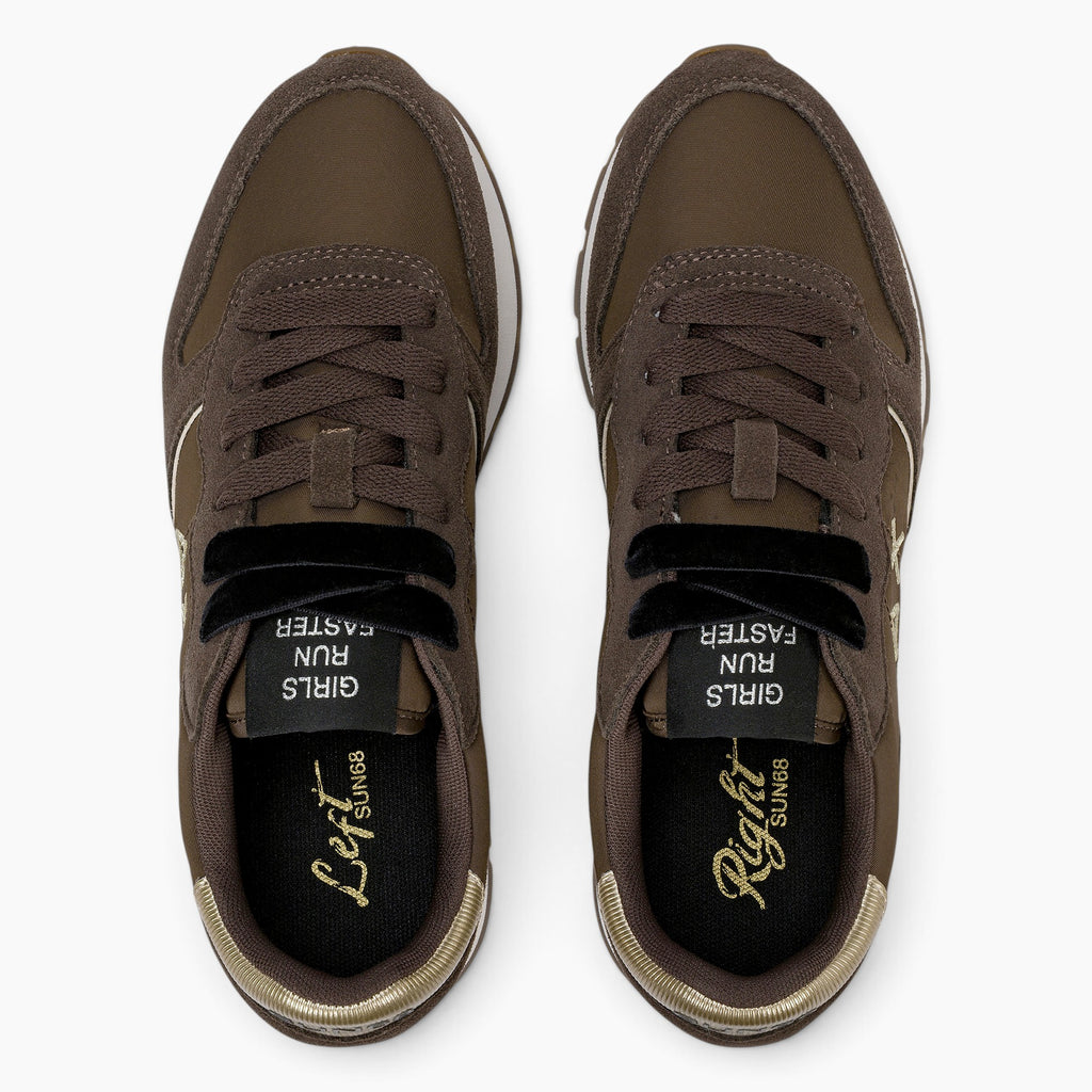 Sneakers Ally Silver Gold