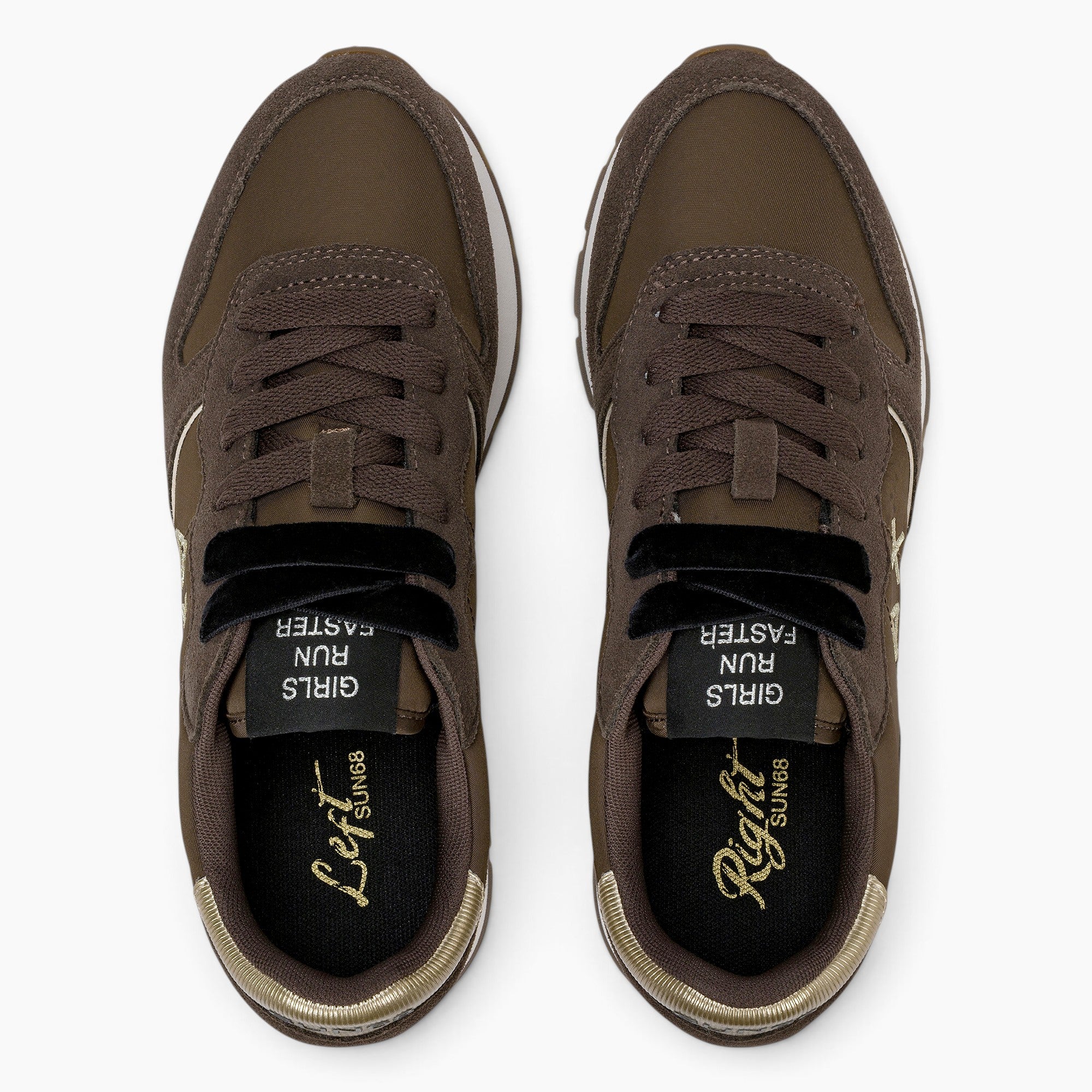 Sneakers Ally Silver Gold