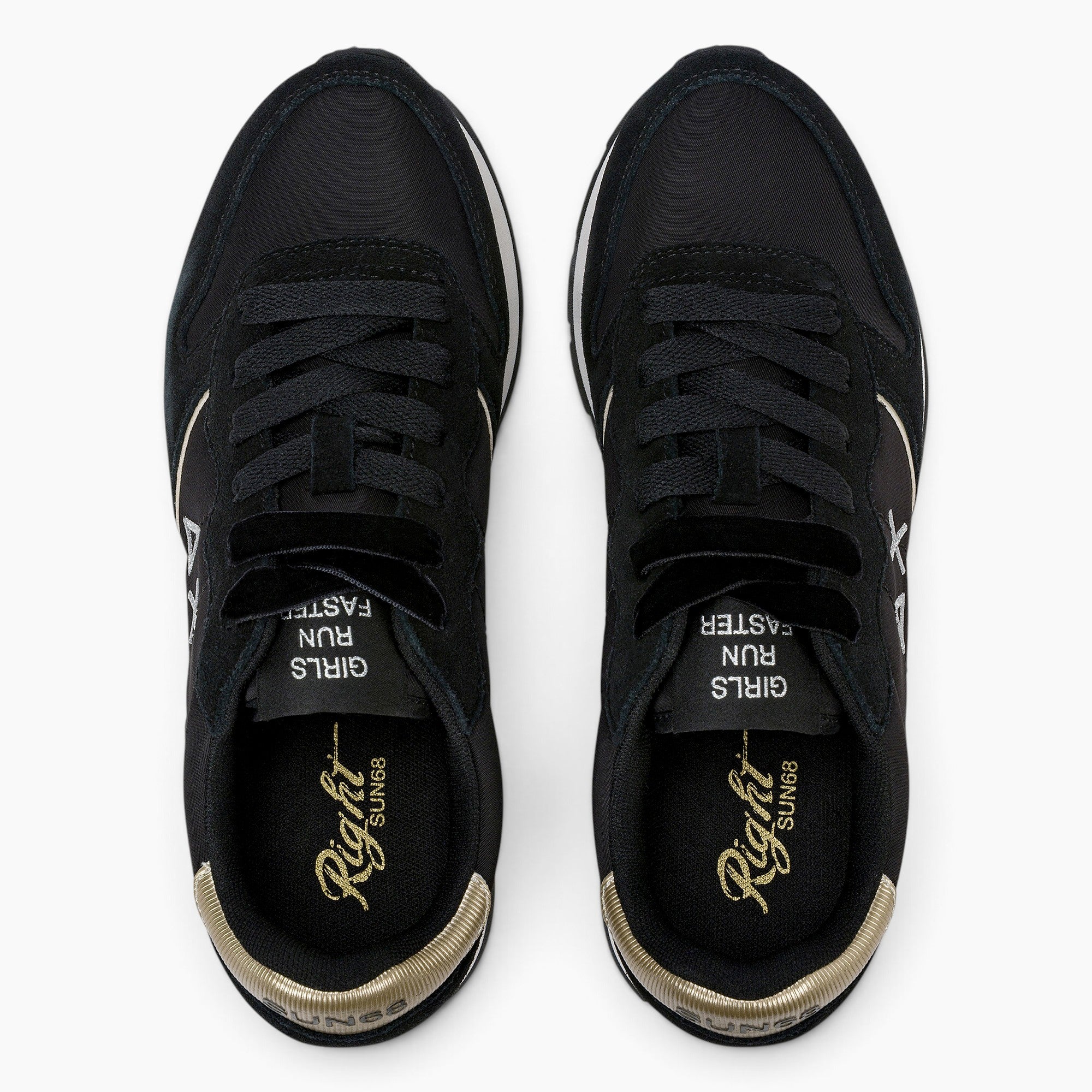 Sneakers Ally Silver Gold