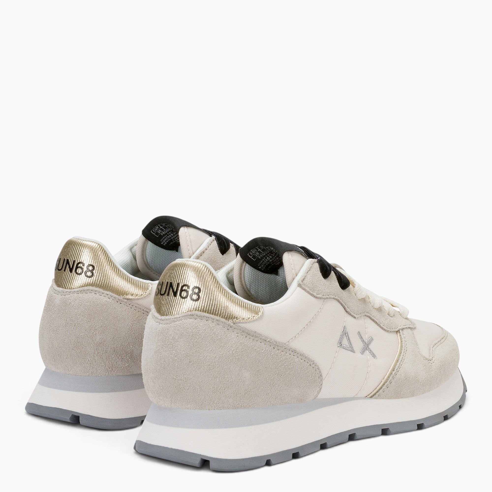 Sneakers Ally Silver Gold