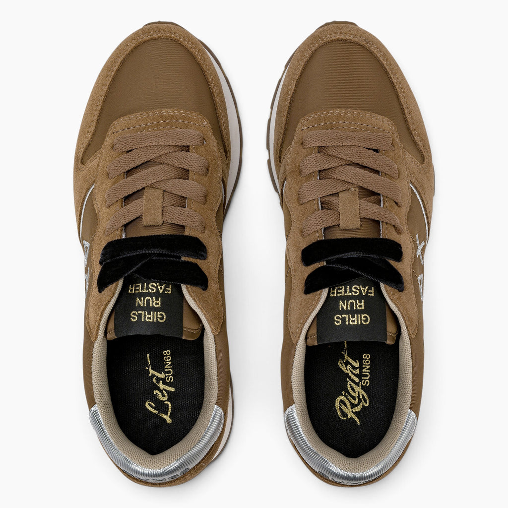 Sneakers Ally Silver Gold