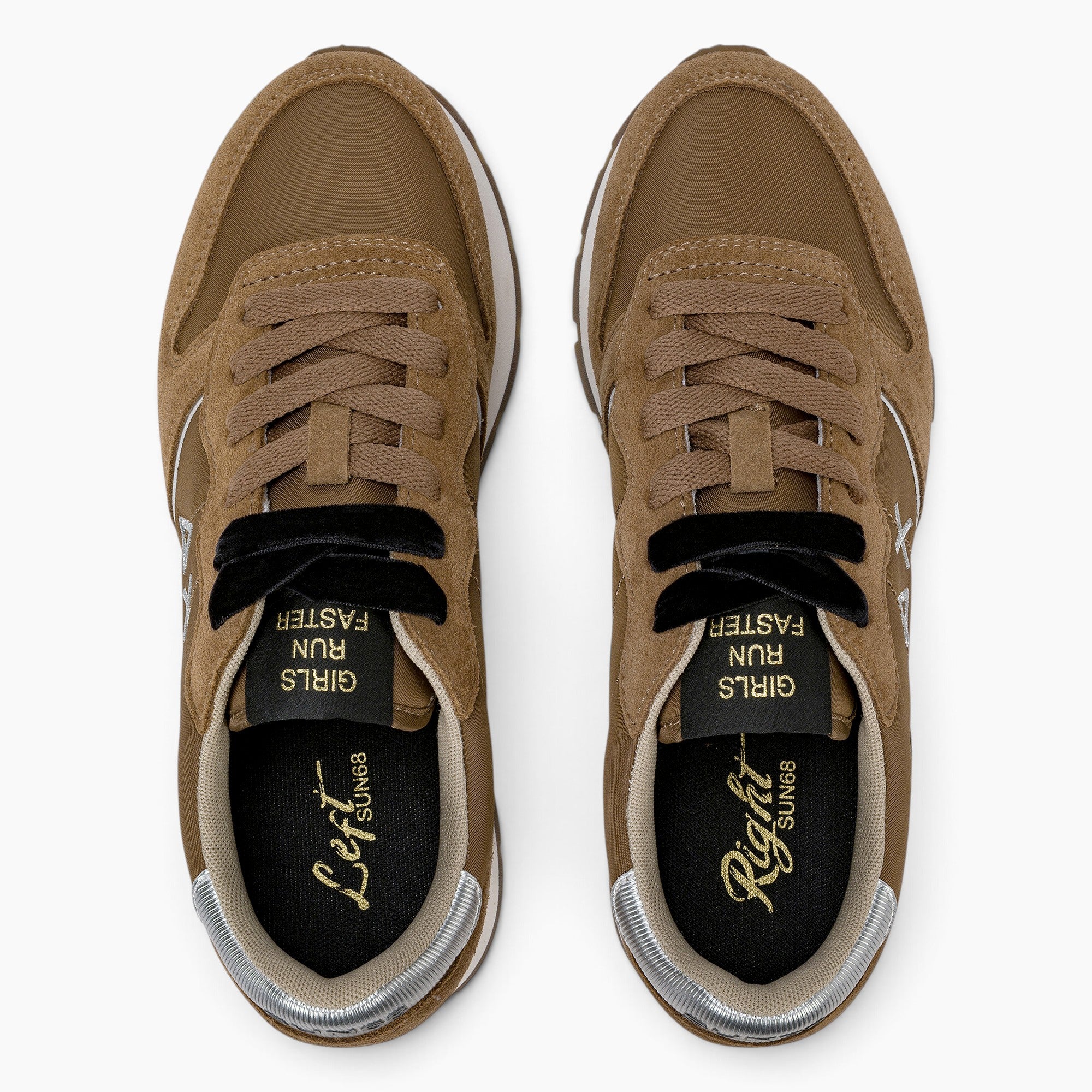 Sneakers Ally Silver Gold