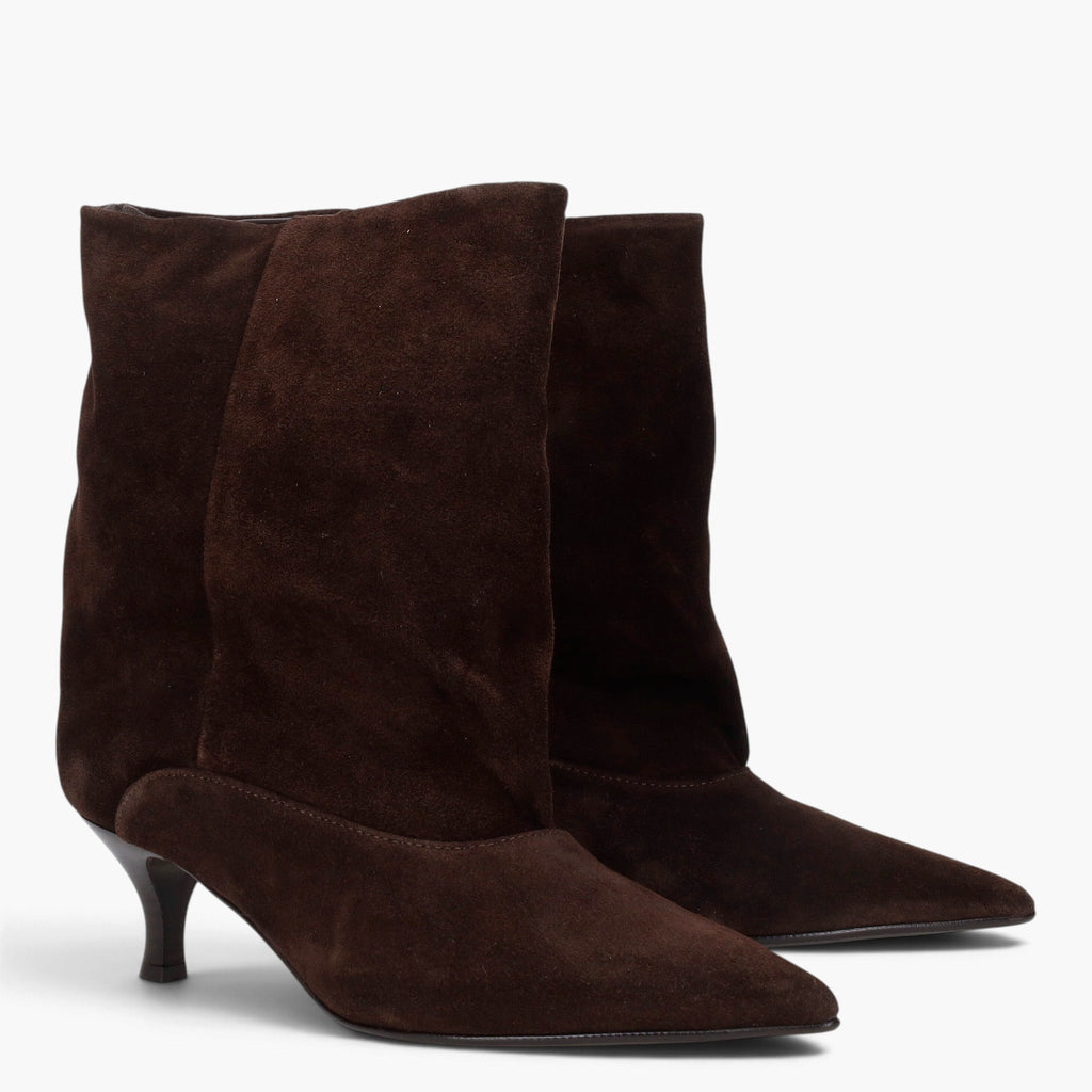 Tronchetti Donna Camoscio