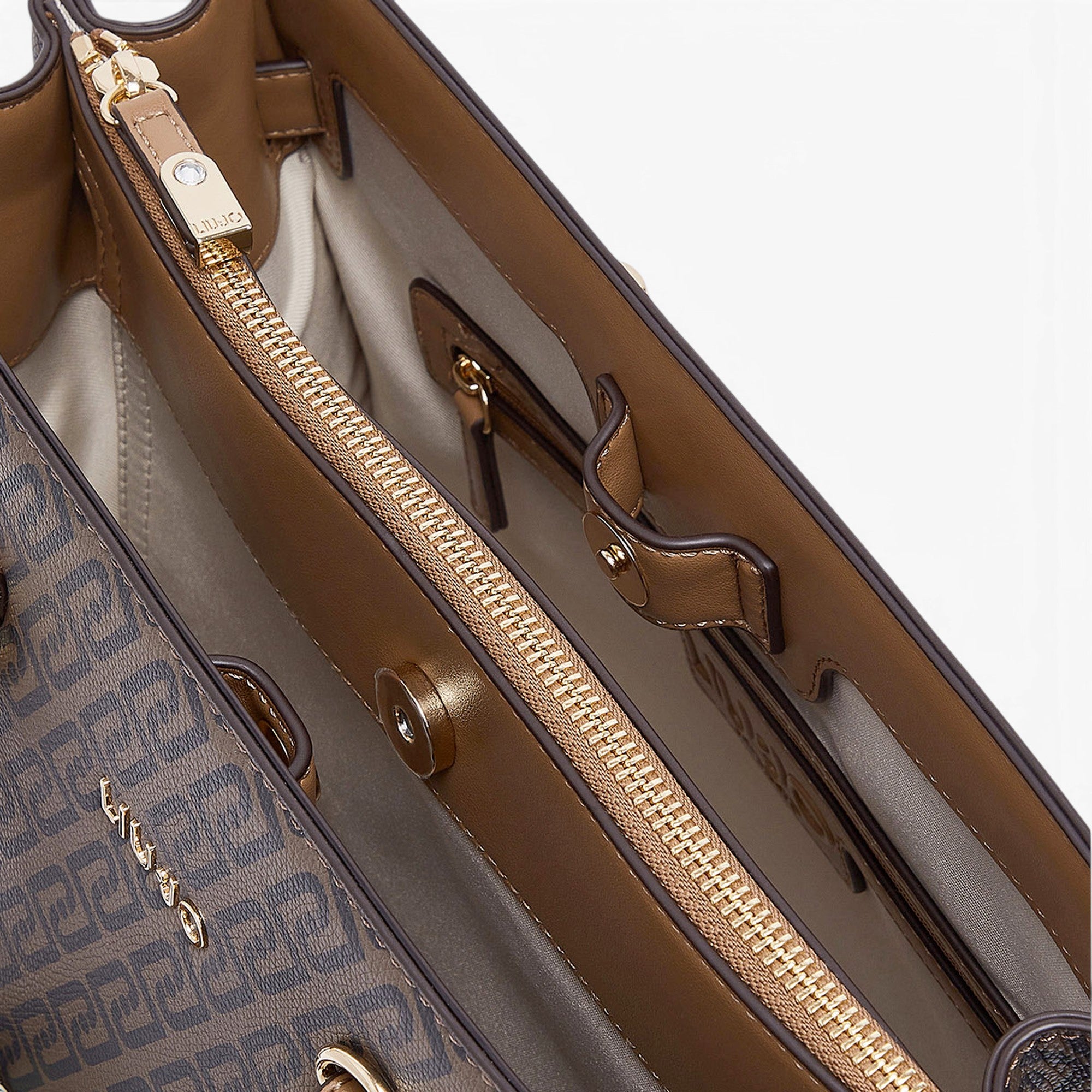 Borsa Satchel Media Con Foular