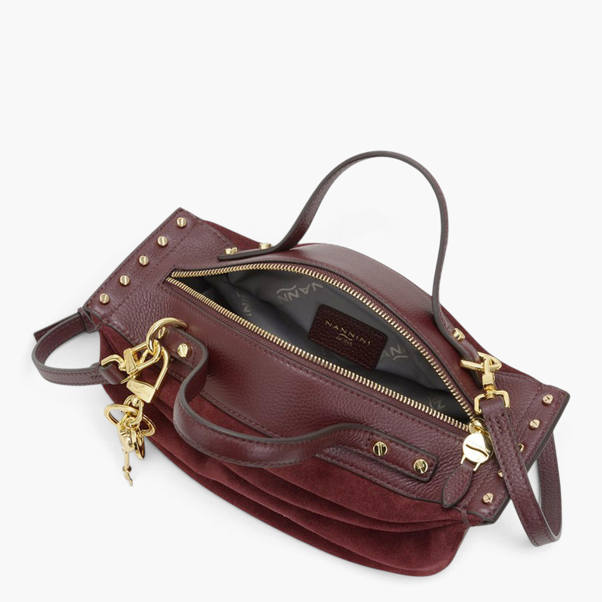 Borsa Linea Camilla Suede Lima