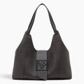 Borsa Hobo Con Placca Logo