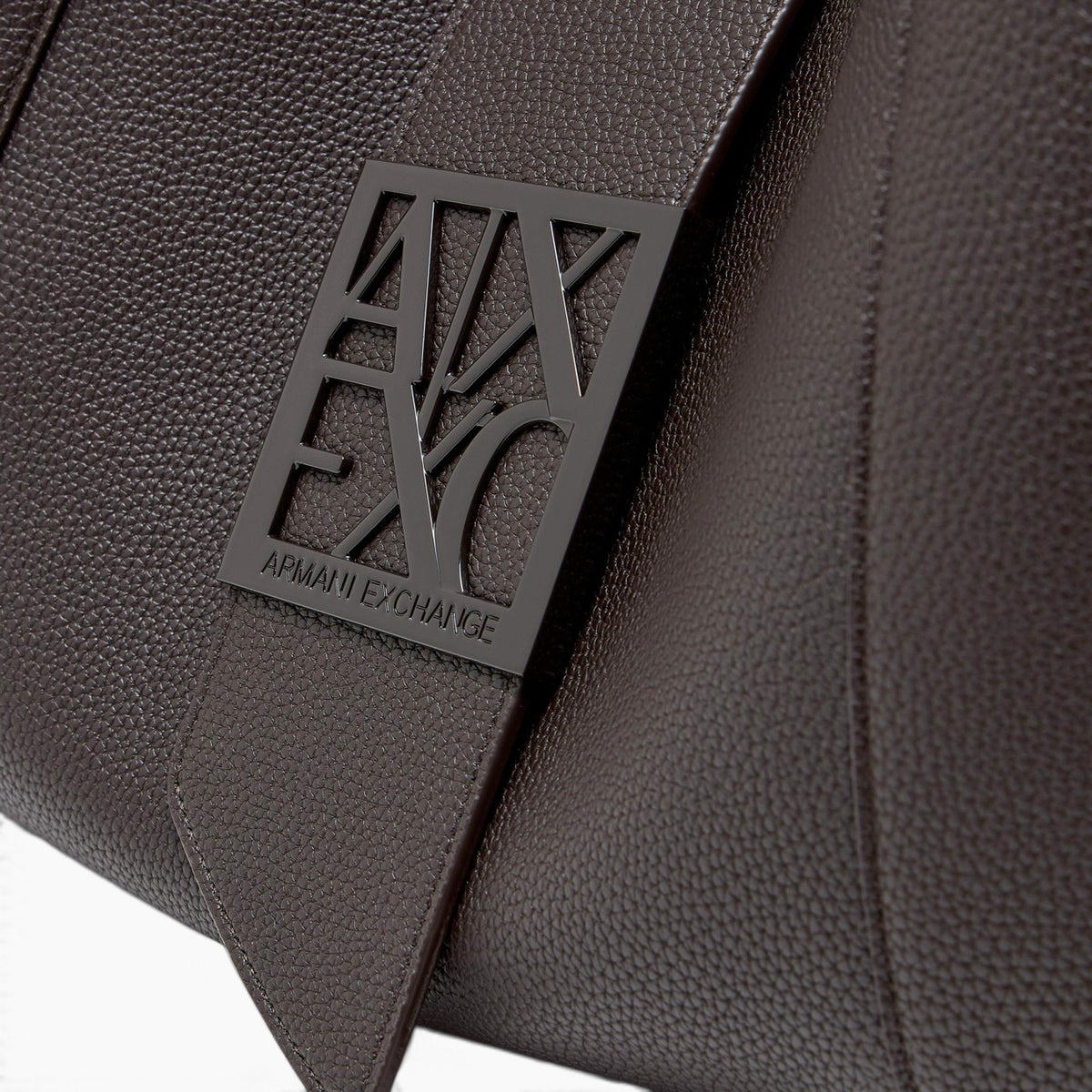 Borsa Hobo Con Placca Logo